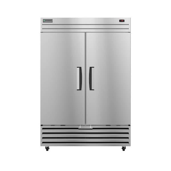 Hoshizaki Refrigerator, Two Section Upright, Full Stainless Doors with Lock, ER2A-FS - main